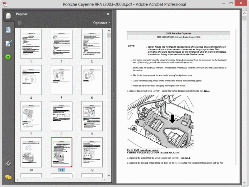 Porsche Cayenne 9PA 2003 to 2008 Manual Wiring Diagrams